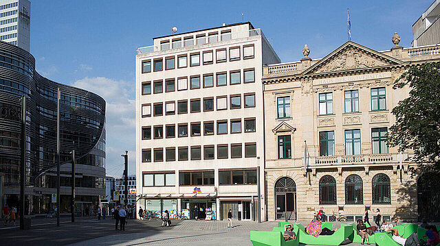 Gebäude der Heinrich-Heine-Universität